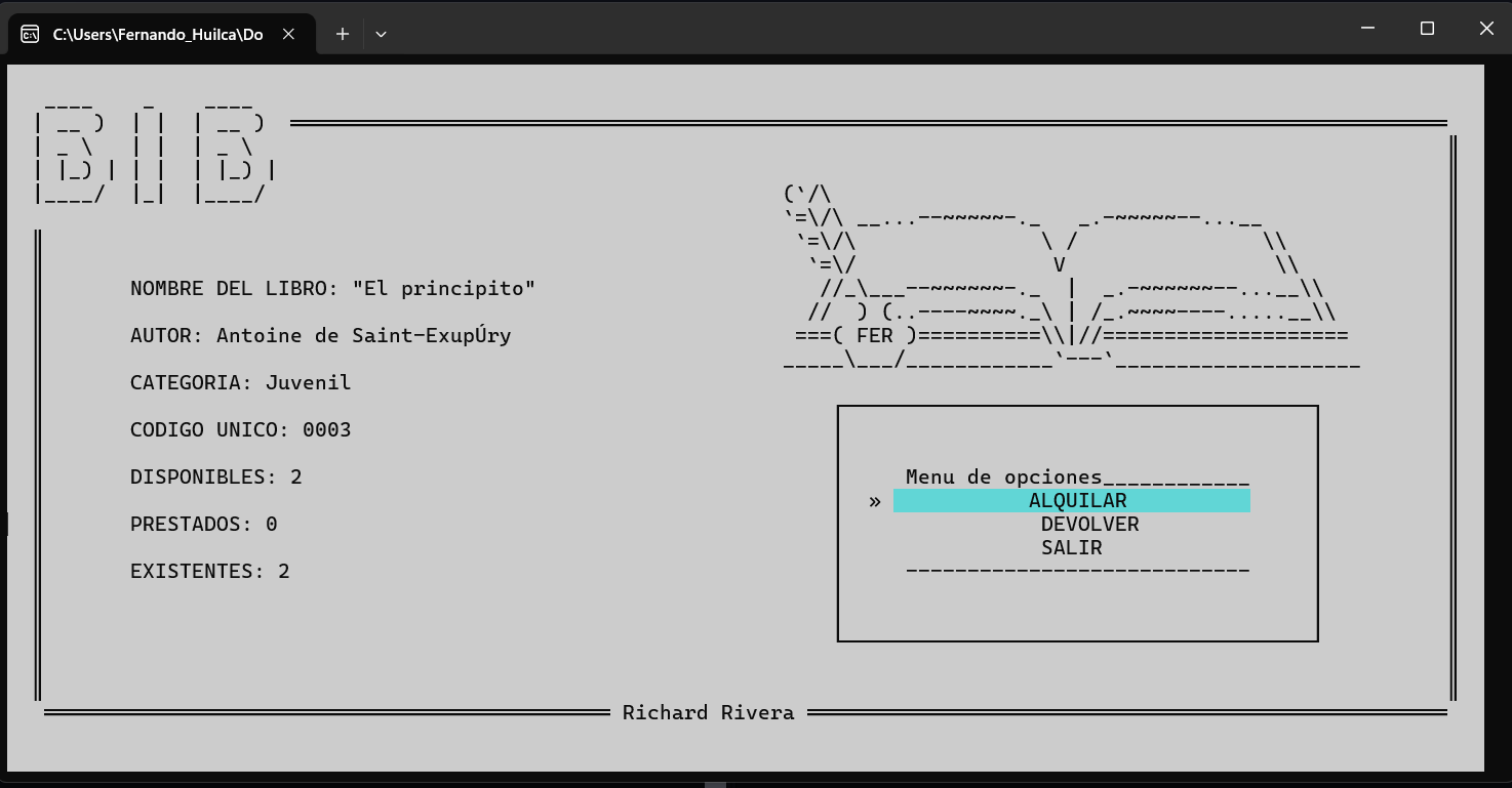 Library management system in C++